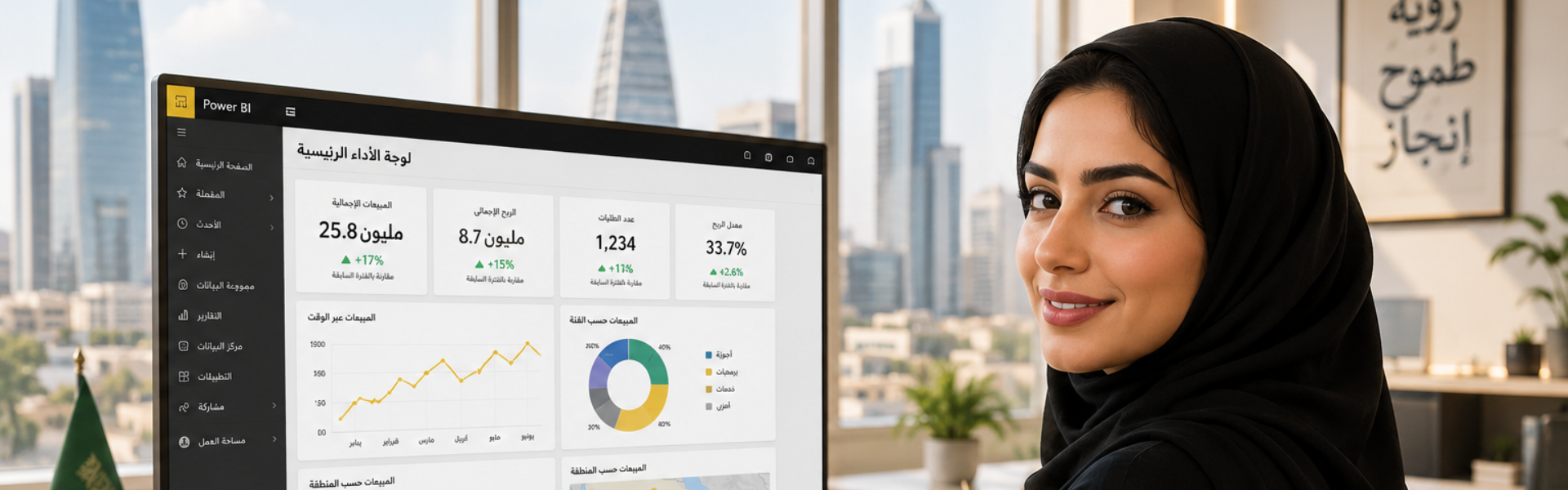 معسكر تحليل البيانات باستخدام Power BI